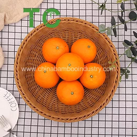 籐製パンバスケット アクリルドームカバー付き パンサービングバスケット 籐製フルーツバスケット 籐製収納バスケット