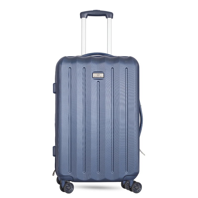 Set of 3 Light Weight ABS PC Silver Luggage Bags Cases