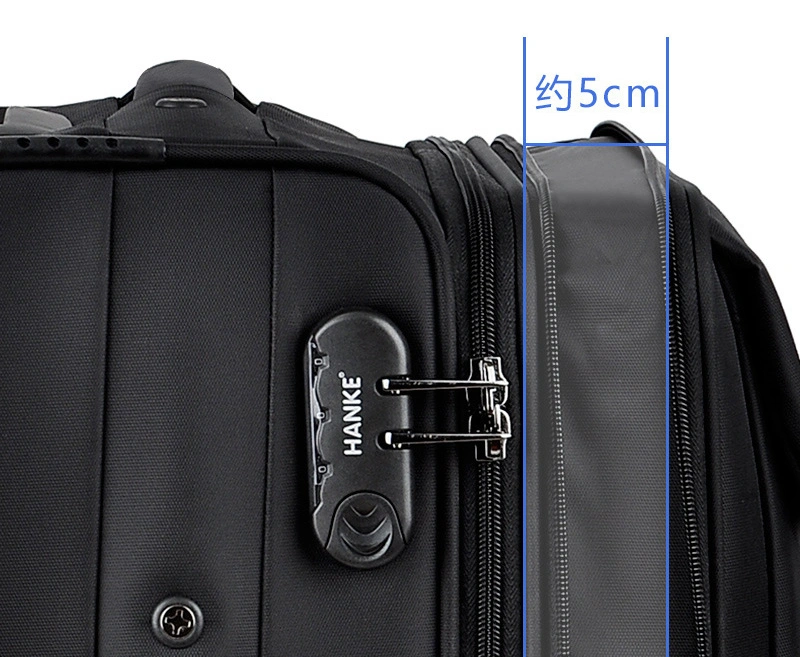 Waterproof Wheeled Trolley Leisure Business Travel Luggage Shopping Camping School Suitcase Bag Case (CY6837)