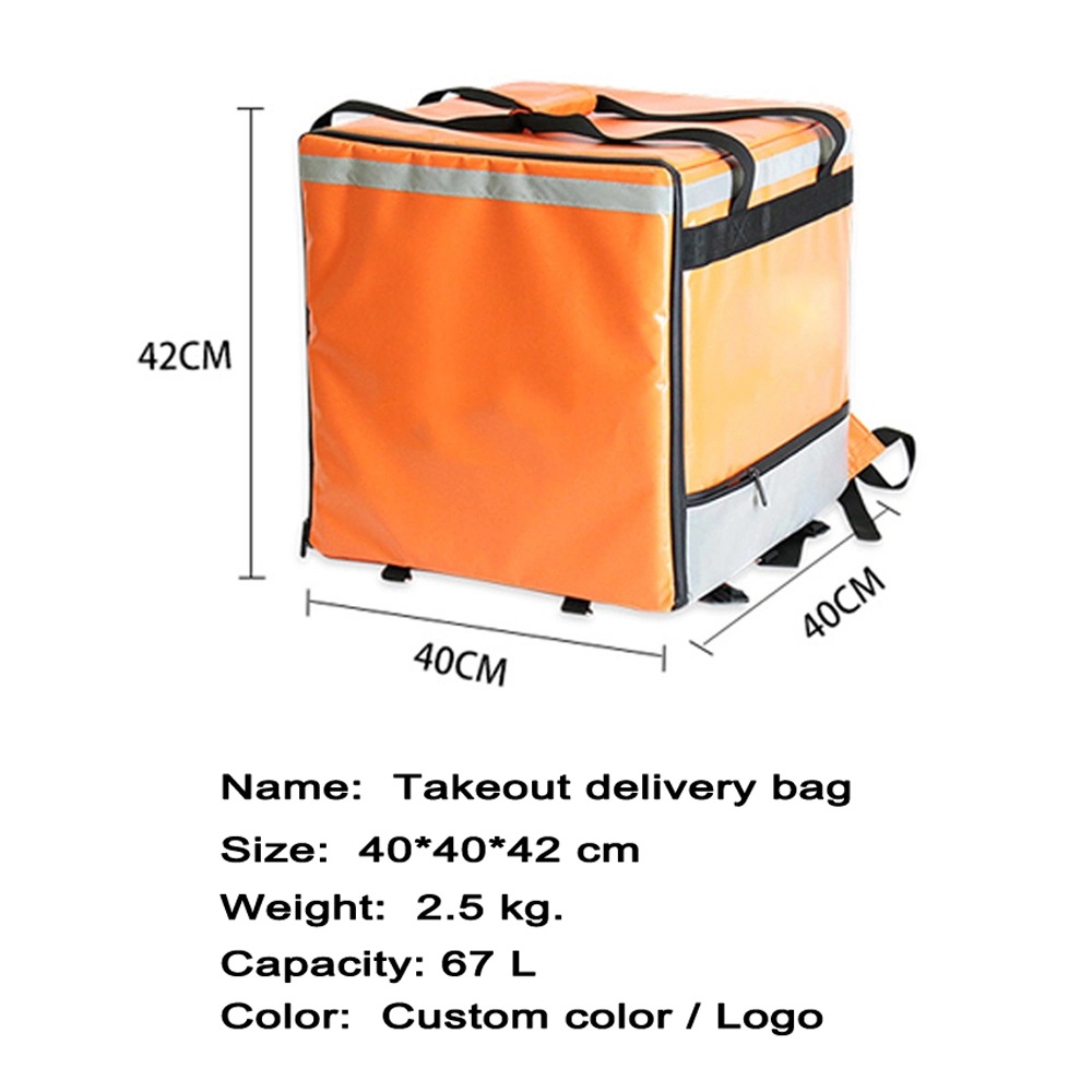 15 Years Factory Focus on Food Delivery Bag Ice Cooler Eats Delivery Backpack Fast Food Delivery Bag Cooler Lunch Backpack Bag