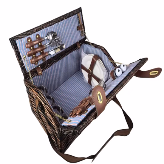 チャイナ服、ピクニックランドリーバスケット、籐収納バスケットの優れたサービスパッケージ